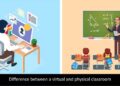 Difference between a virtual and physical classroom