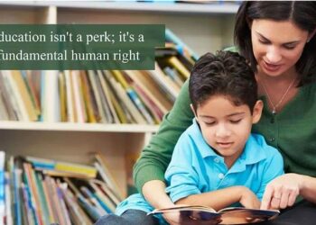 Education isn't a perk; it's a fundamental human right