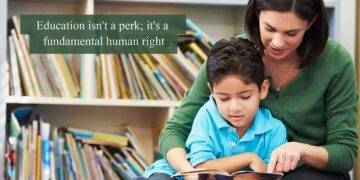 Education isn't a perk; it's a fundamental human right