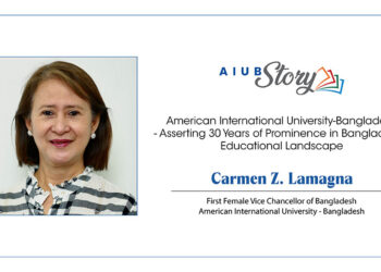 Dr. Carmen Z. Lamagna | first female Vice-Chancellor of Bangladesh American International University | The Education in sights