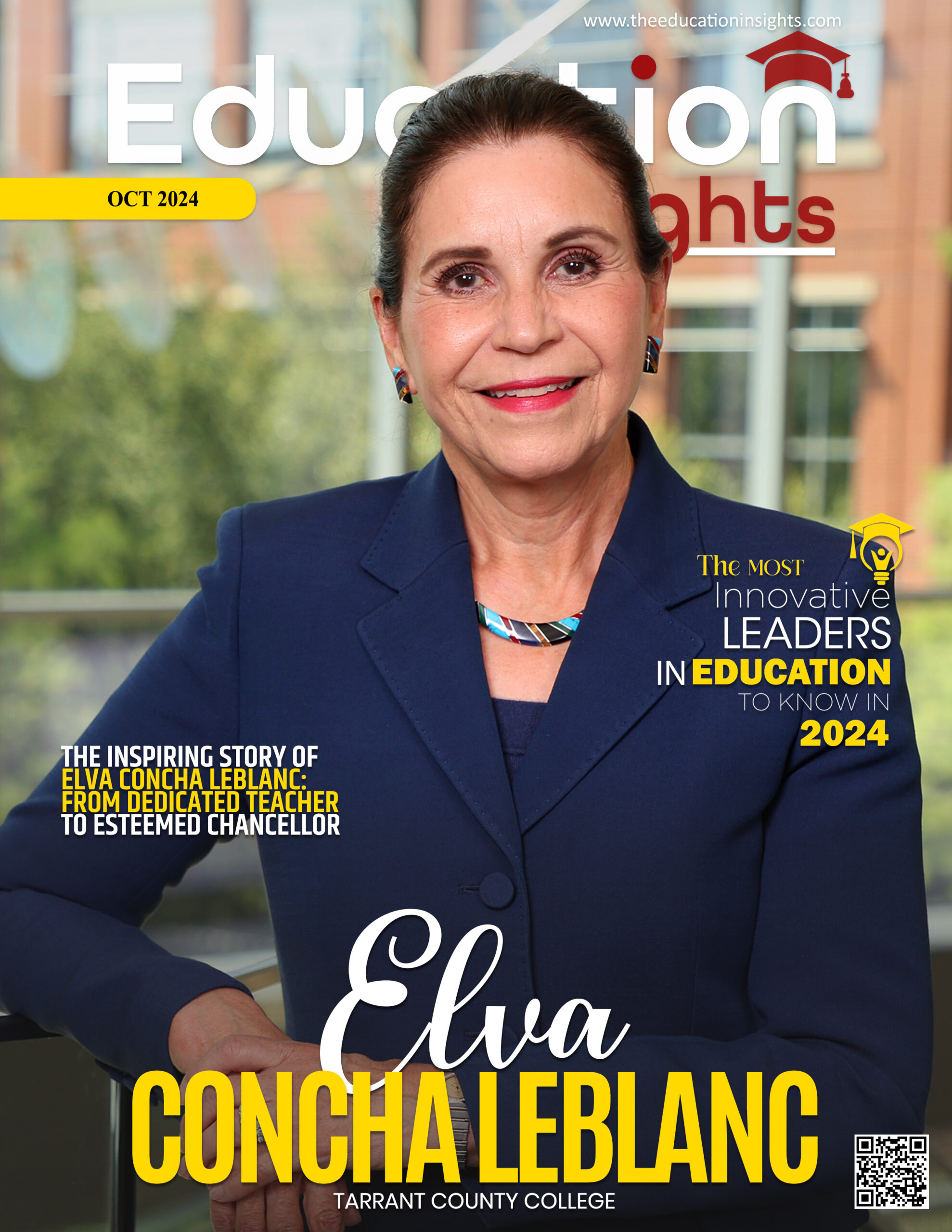 Elva Concha LeBlanc | Chancellor | Tarrant County College | The Education Insights