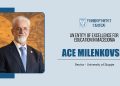 Ace Milenkovski | Rector | University of Skopje | The Education Insights